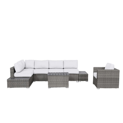 Sectional, Stylish Entertainment, Outdoor Living LSI Patio Furniture
