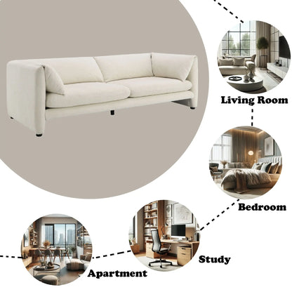 Jaeda - Boucle Sofa - Beige Acme