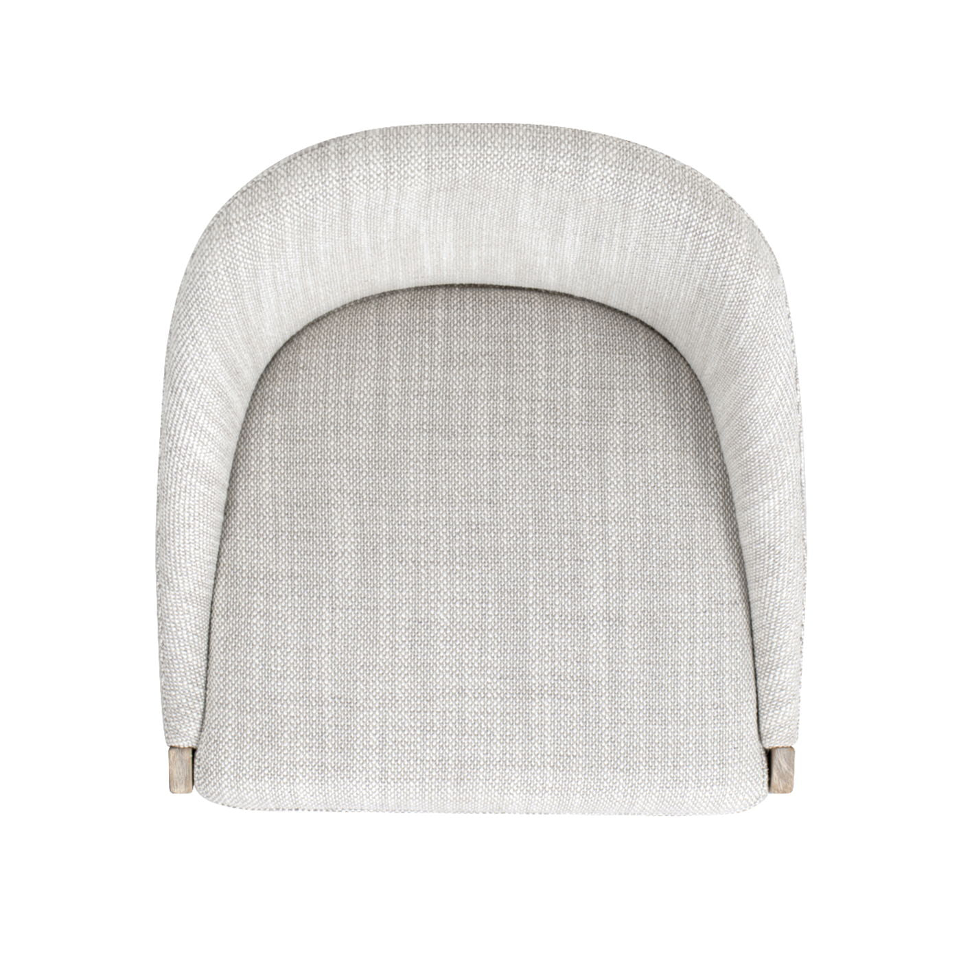 Newport - Coastal Curved Back Upholstered Counter Stool - Two Tone Neutral Gray Jennifer Taylor Home