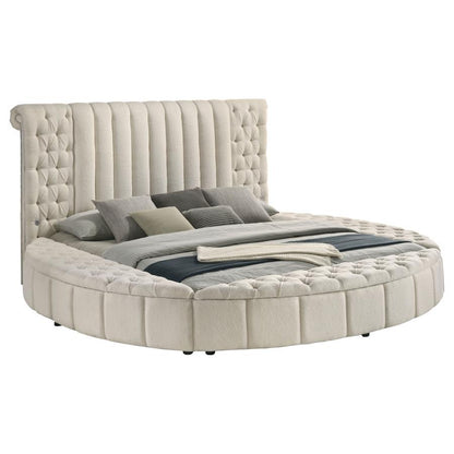 Sonya - Upholstered Round Storage Bed Coaster Fine Furniture