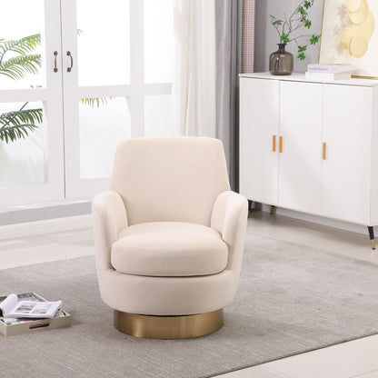 Teddy Swivel Barrel Chair, Swivel Accent Chairs Armchair For Living Room Home Essentials