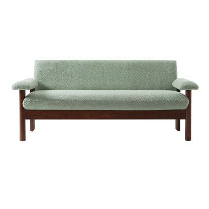 Loveseat Sofa 2 Seater Couch With Armrest Pillows Noble House