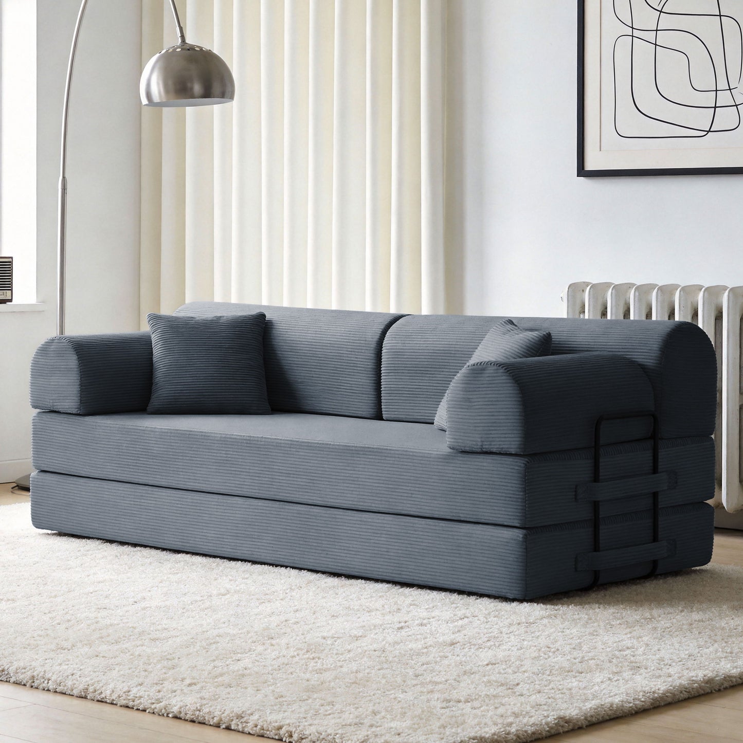 Convertible Sleeper Sofa Bed For Living Room Home Essentials