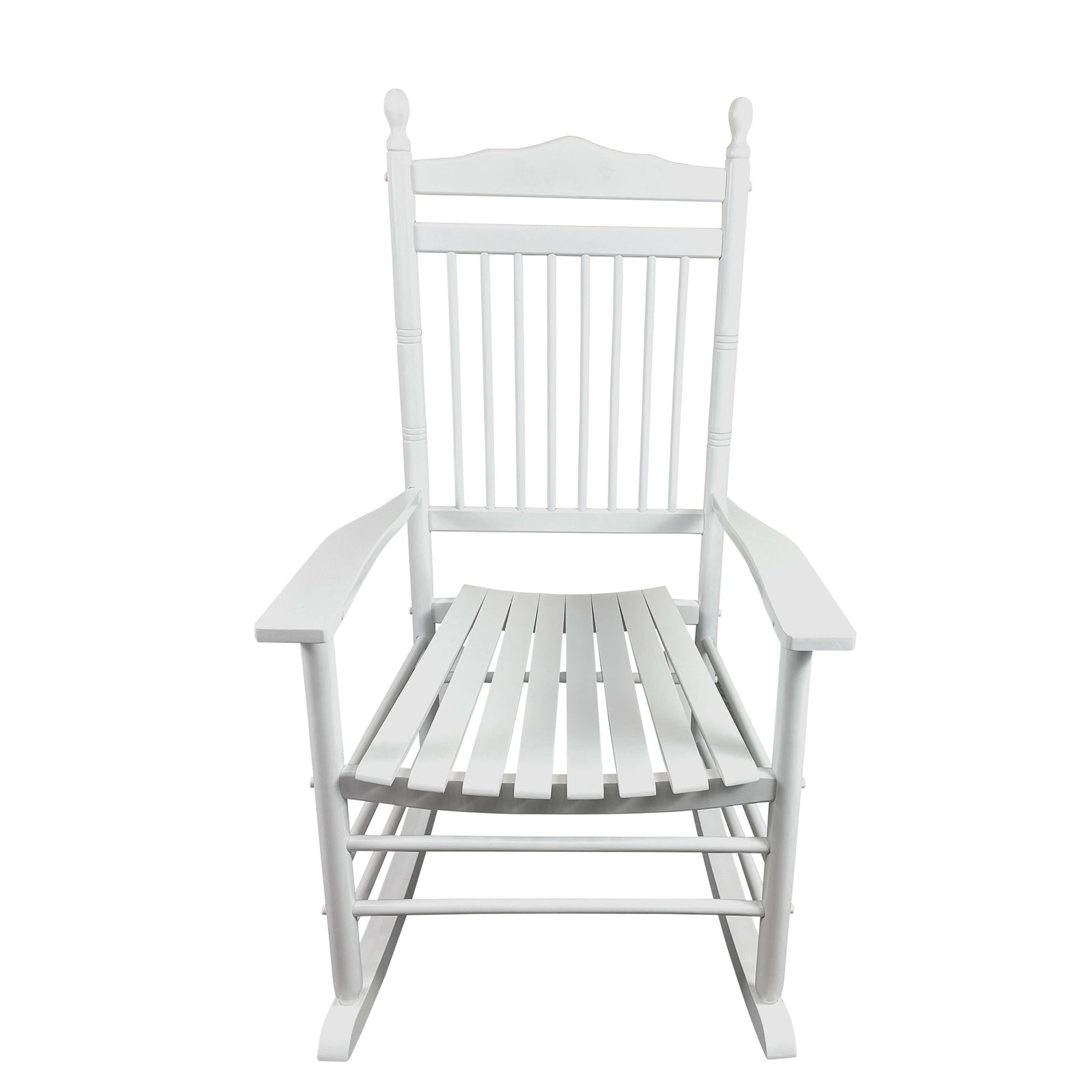 Balcony Porch Adult Rocking Chair - Wood Home Essentials