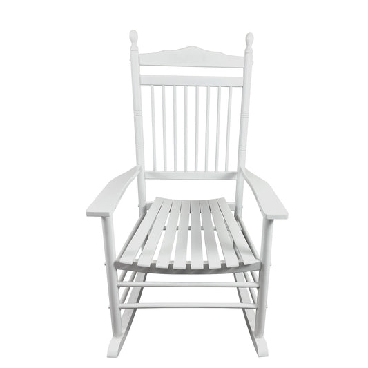 Balcony Porch Adult Rocking Chair - Wood Home Essentials