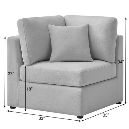 Chauncy - Corner Wedge Chair Ridgecrest Home