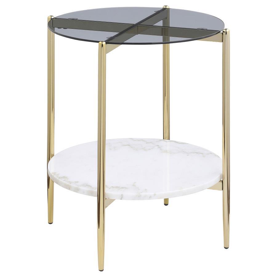 Jonelle - Round Coffee Table Set Coaster Fine Furniture