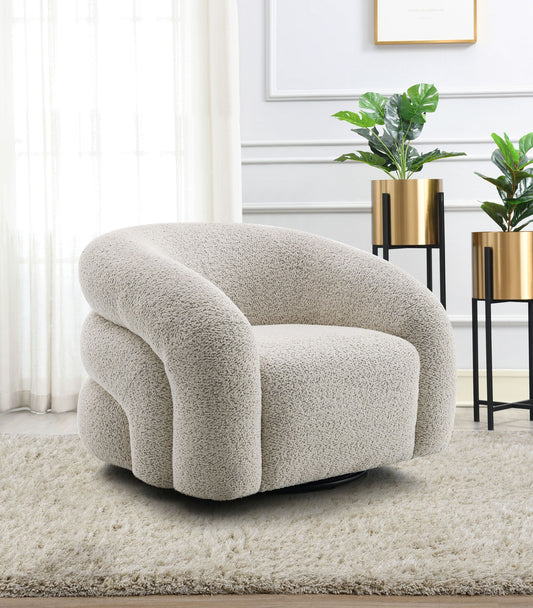 Irma - Chair With Swivel - Gray Acme