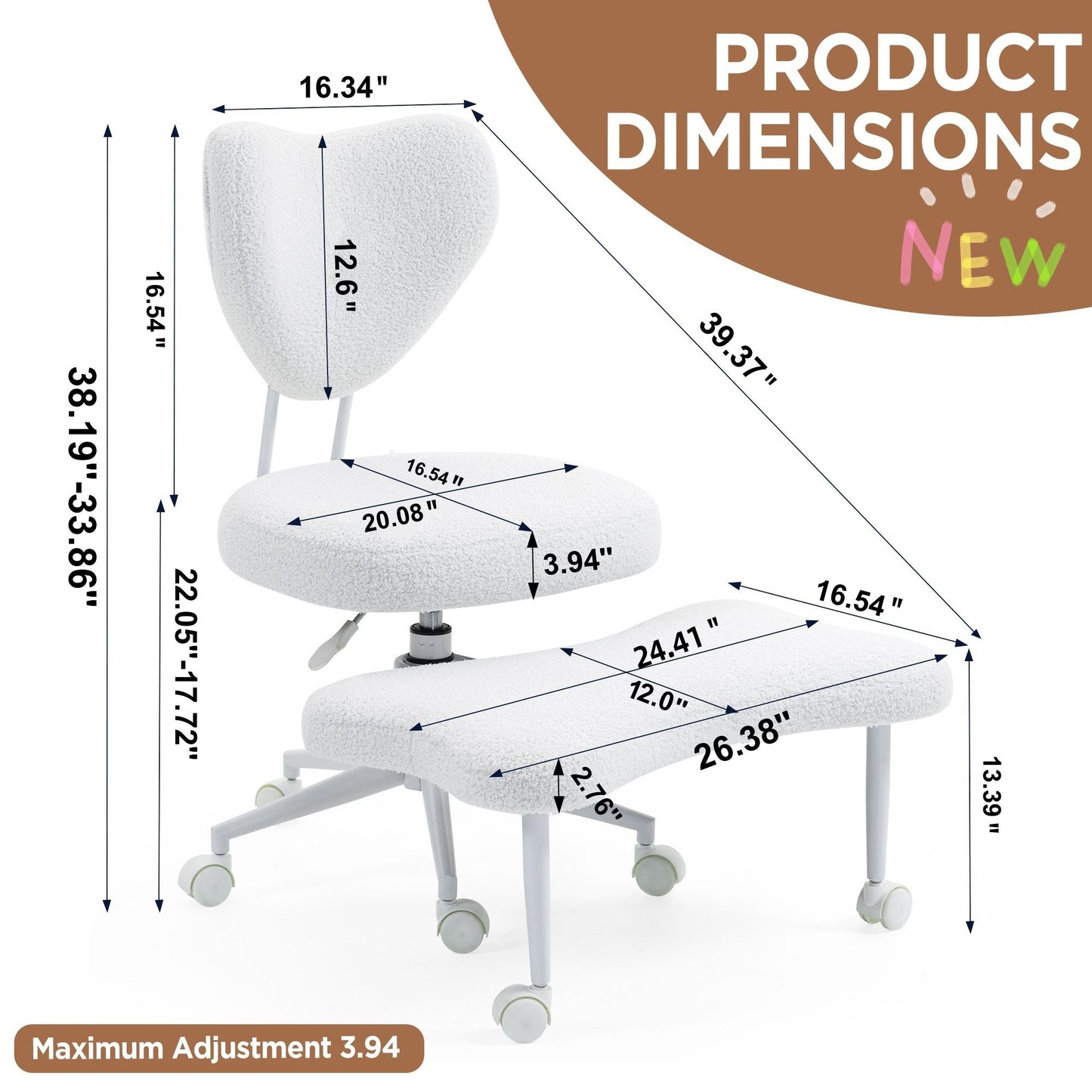 Multifunctional Ergonomic Meditation & Yoga Chair Home Essentials