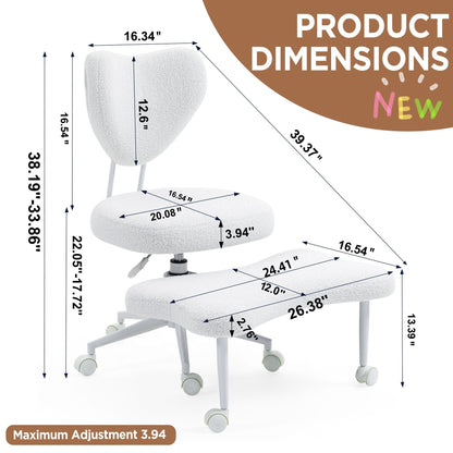 Multifunctional Ergonomic Meditation & Yoga Chair Home Essentials