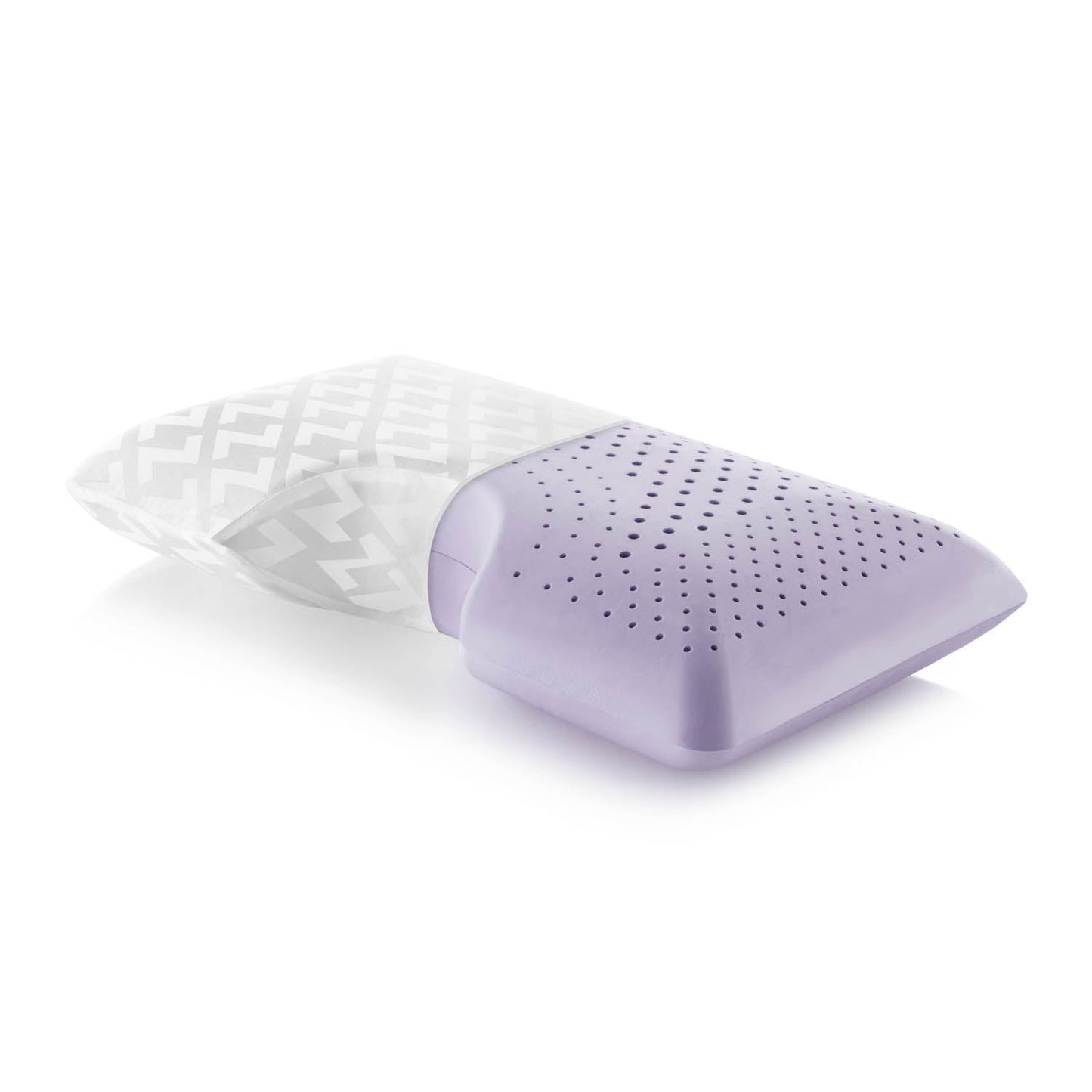 Shoulder Zoned Dough + Lavender - Pillow Malouf