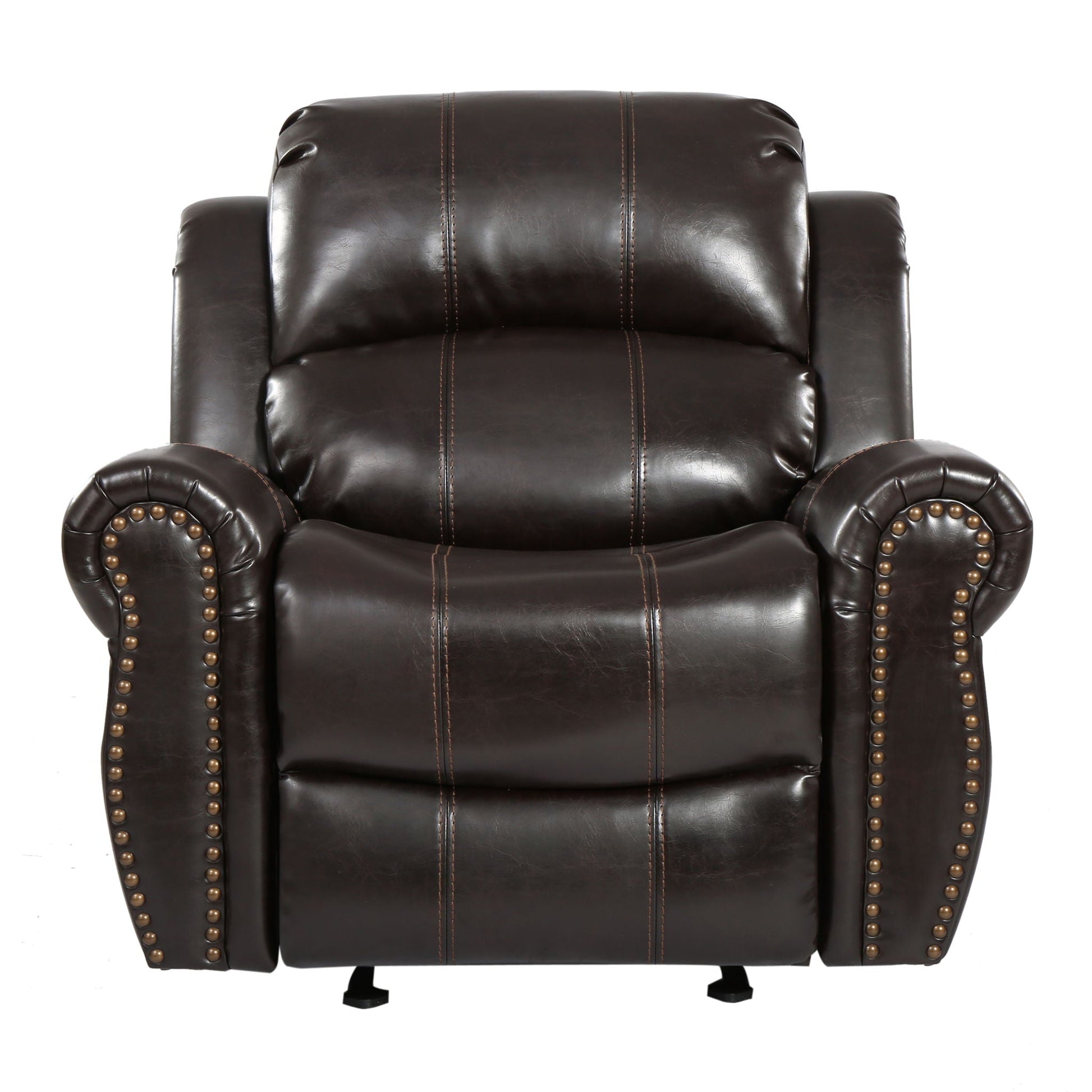 Wide Standard Manual Glider Recliner Noble House