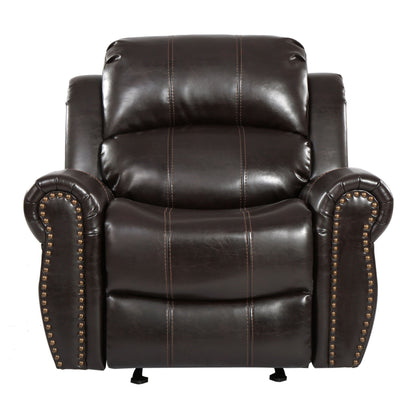Wide Standard Manual Glider Recliner Noble House