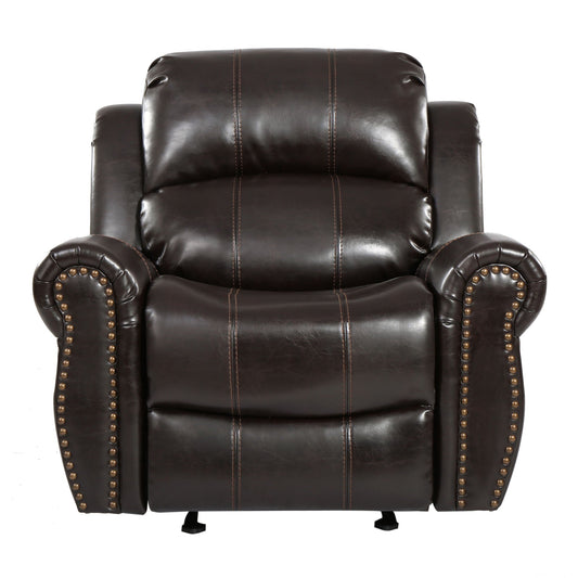 Wide Standard Manual Glider Recliner Noble House