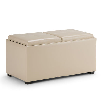 Avalon - 5 Piece Storage Ottoman, Contemporary Simpli-Home