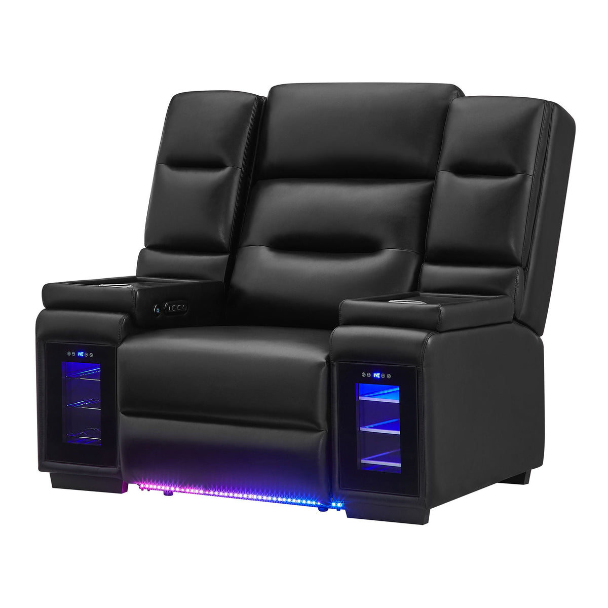 Sinai - Power Recliner With Dual Adjustment - Black Global Furniture USA