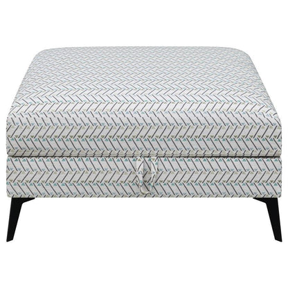Clint - Square Upholstered Tufted Storage Ottoman - Aloe CoasterEveryday