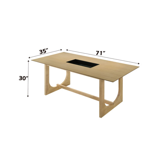 Blayde - Dining Table - Natural Acme