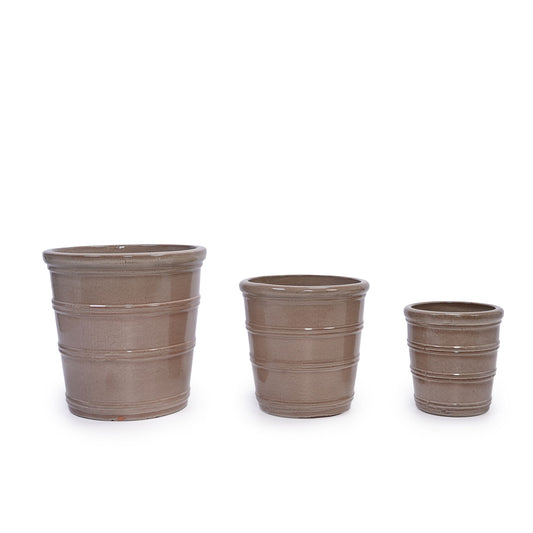 3 Pieces Flowerpot, Planter For Patio, Garden Or Windowsills Daily Nest