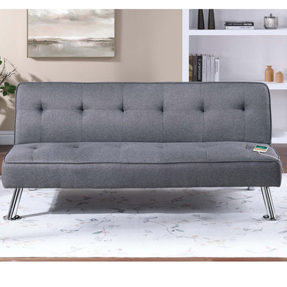 Tufted Sofa With USB Port For Living Room Home Essentials