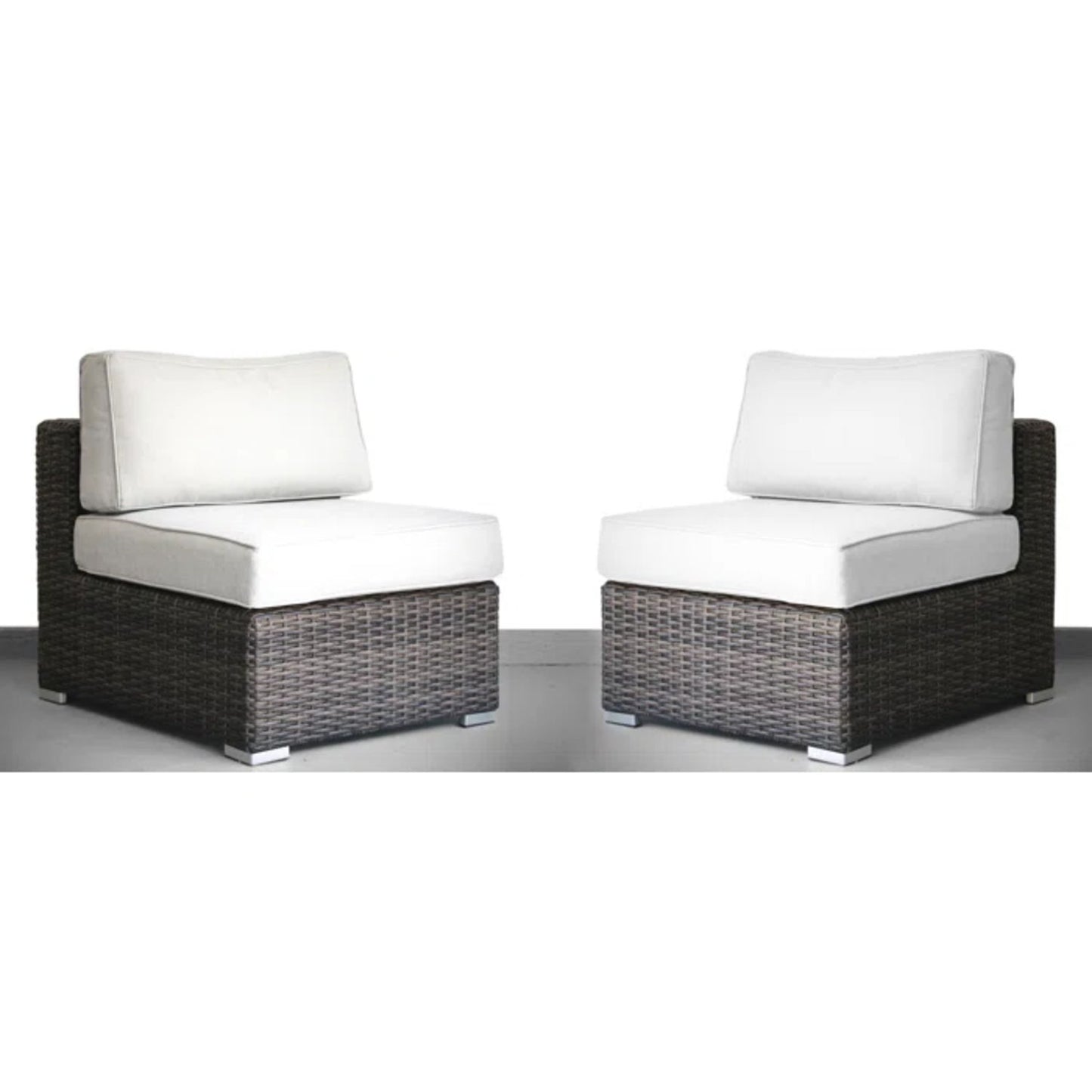 Minnesota - Armless Patio Chairs (Set of 2) LSI Patio Furniture