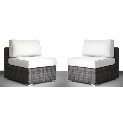 Minnesota - Armless Patio Chairs (Set of 2) LSI Patio Furniture