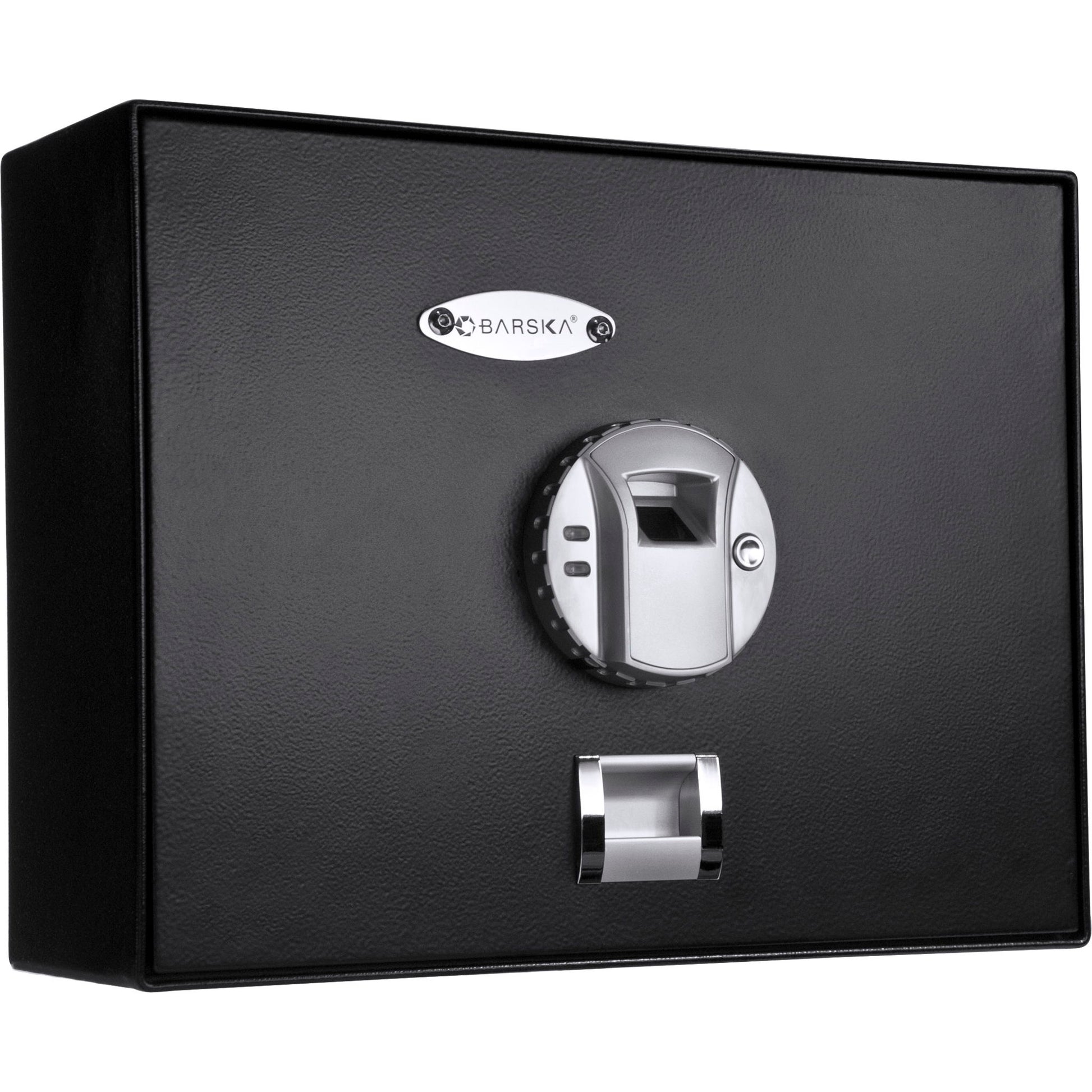 0 23 Cu Ft Top Opening Biometric Security Safe - Black Daily Nest