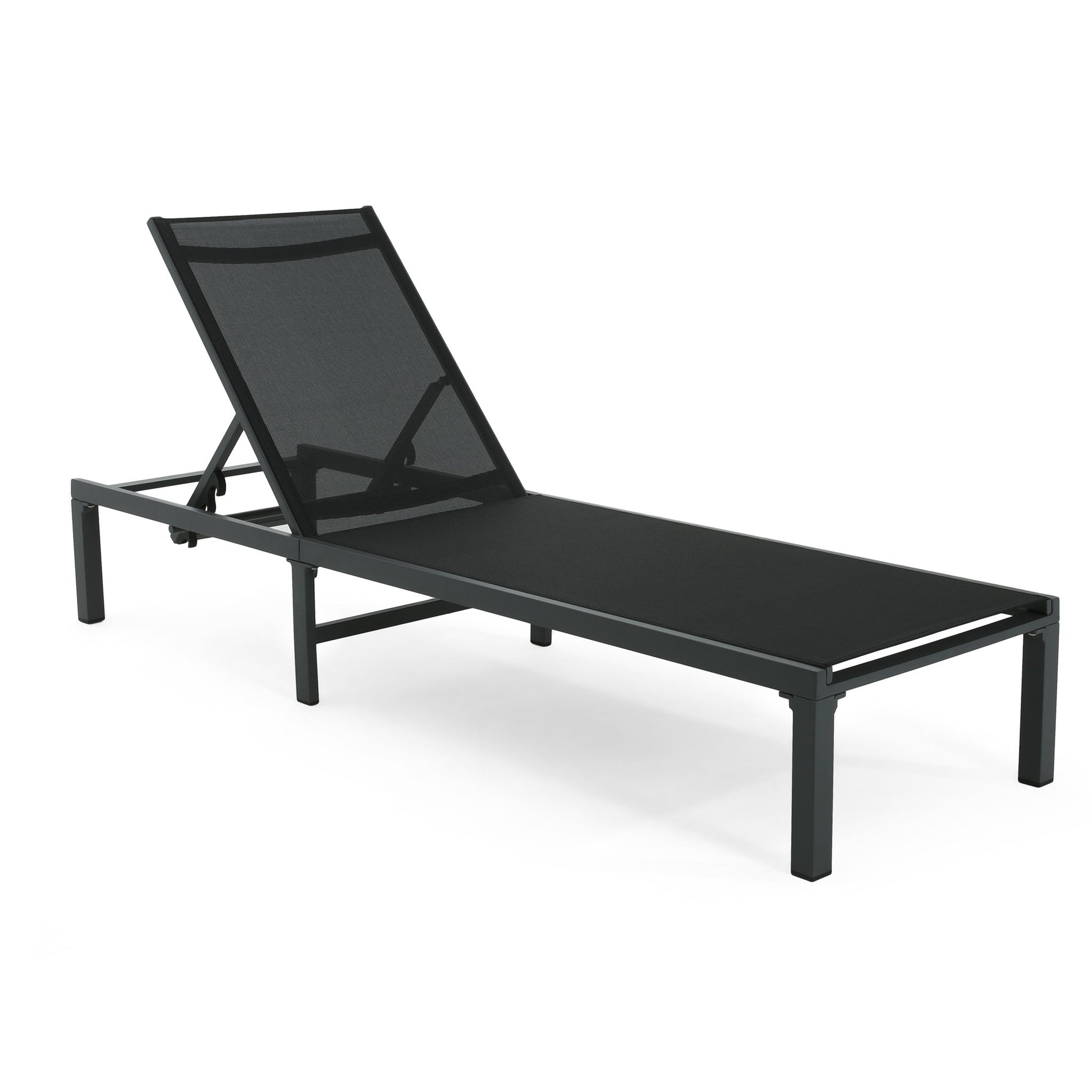 Westport - Outdoor Chaise Lounge (Set of 2) - Black Noble House