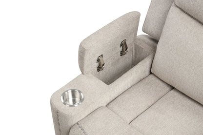 Galya - Motion Sofa - Light Gray Acme