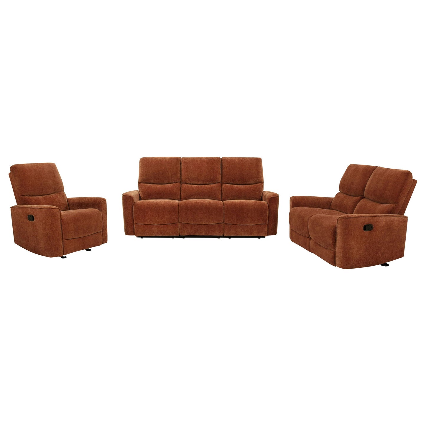 Trask - Reclining Sofa Set Furniture Max