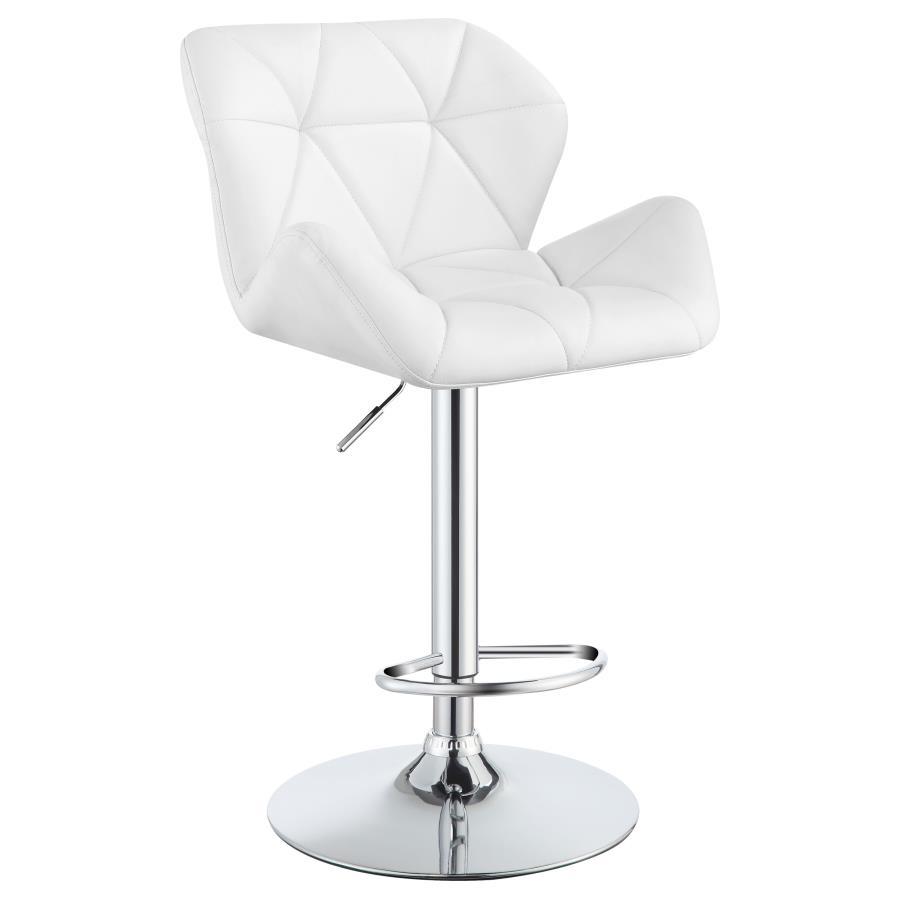 Berrington - Upholstered Adjustable Bar Stools (Set of 2) CoasterEveryday