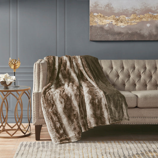 Zuri - Throw - Brown Madison Park