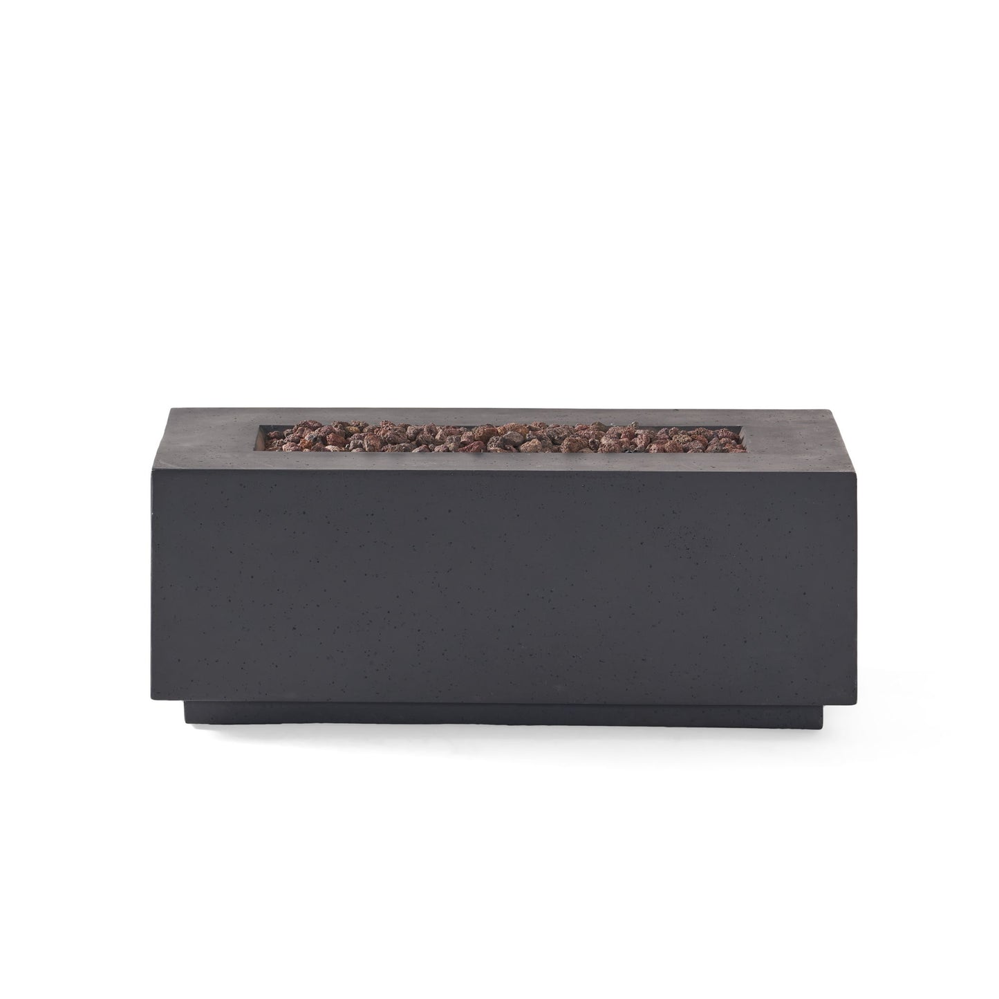 Contemporary Outdoor 40,000 Btu Propane Fire Pit Noble House