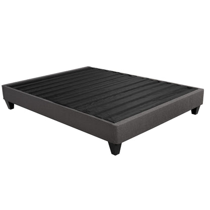 14" Upholstered Platform Bed Base, Mattress Foundation Daily Nest