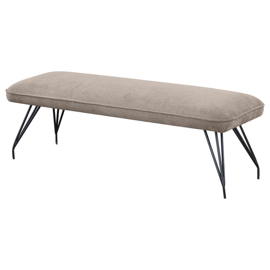 Dodson - Fabric Upholstered Dining Bench Coaster Fine Furniture