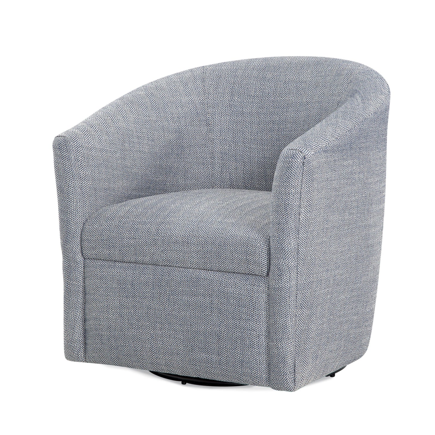 Lainey - Swivel Barrel Chair With 360 Degree Rotation Ridgecrest Home