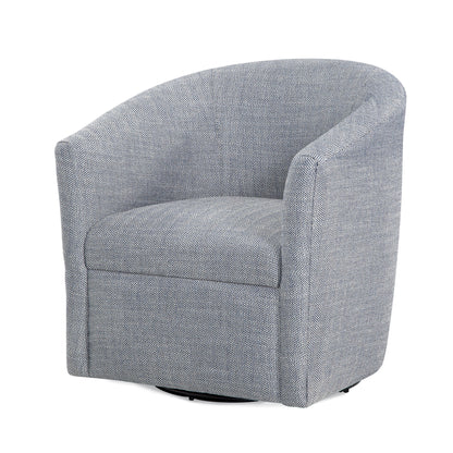 Lainey - Swivel Barrel Chair With 360 Degree Rotation Ridgecrest Home