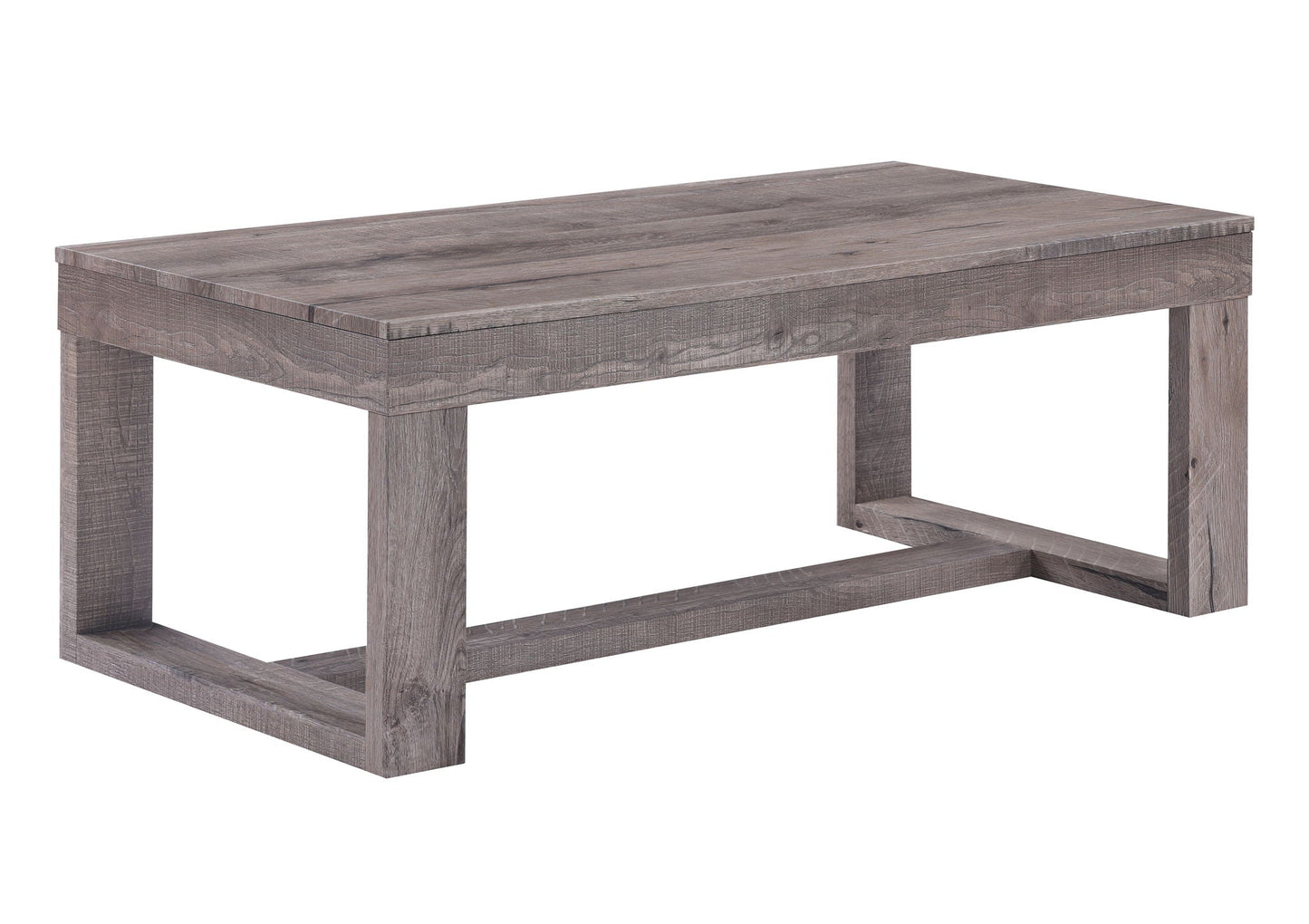 Knott - Table Set (Coffee & 2 End Tables) - Light Brown Crown Mark