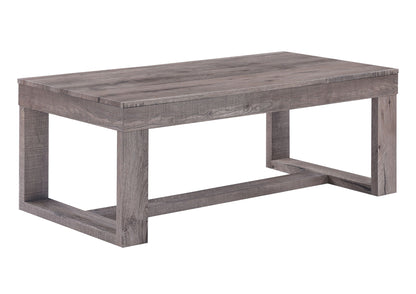 Knott - Table Set (Coffee & 2 End Tables) - Light Brown Crown Mark