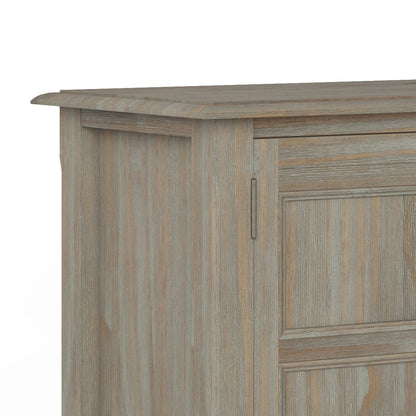 Burlington - Handcrafted Low Storage Cabinet Simpli-Home