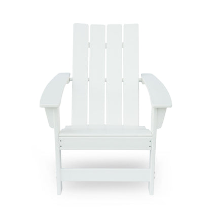 Enigmara - Outdoor High Density Resin Adirondack Chair Noble House
