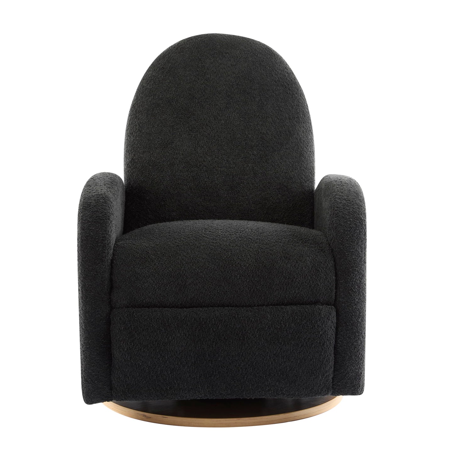 Contemporary 360 Swivel And Glider Recliner Chair Noble House