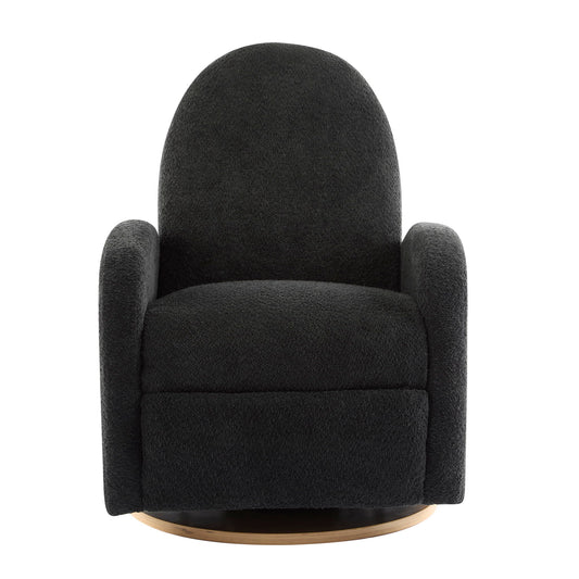 Contemporary 360 Swivel And Glider Recliner Chair Noble House