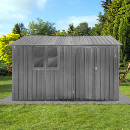 10' x 8' Garden Sheds Outdoor Storage Sheds With Window Daily Nest