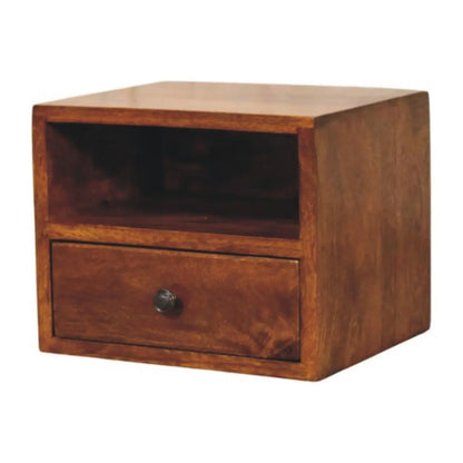 Solis - 1 Drawer Wall Mounted Nightstand Artisan Furniture
