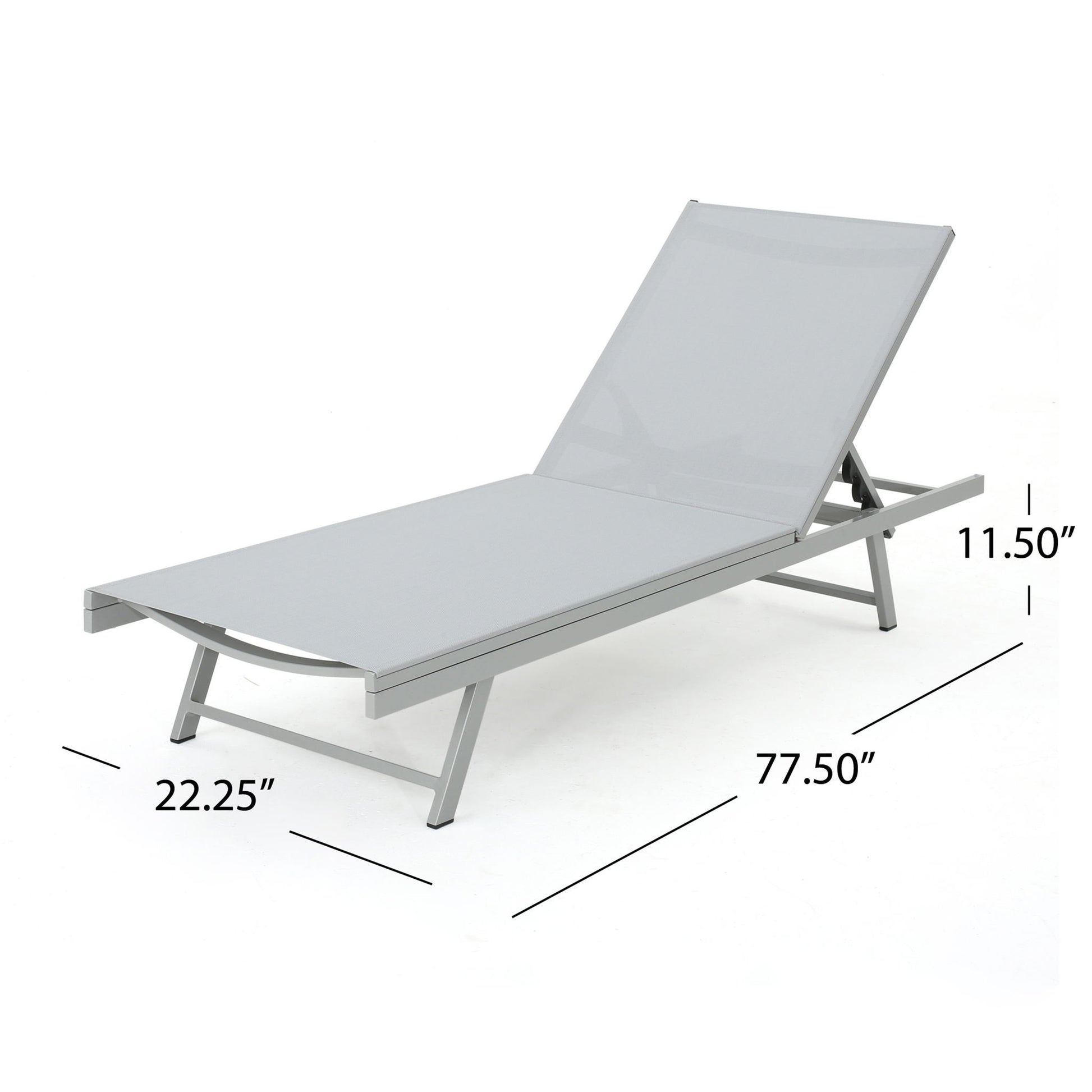 Salton - Chaise Lounge Outdoor Relaxation Noble House