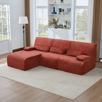 Oversized Sectional Sofa, Living Room Seating With Modular Design Hearth and Haven