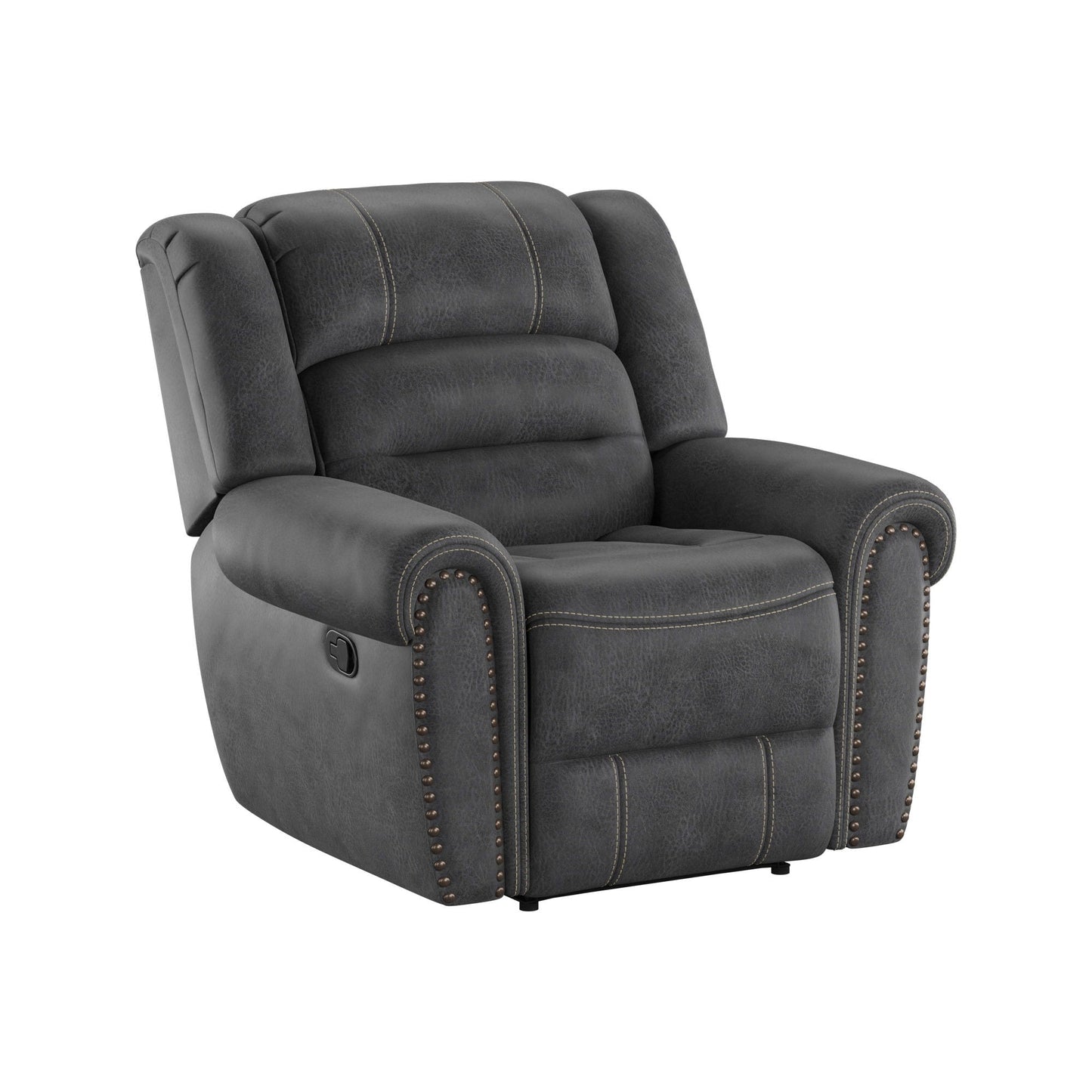 Gliding Recliner - Gray Emerald Home