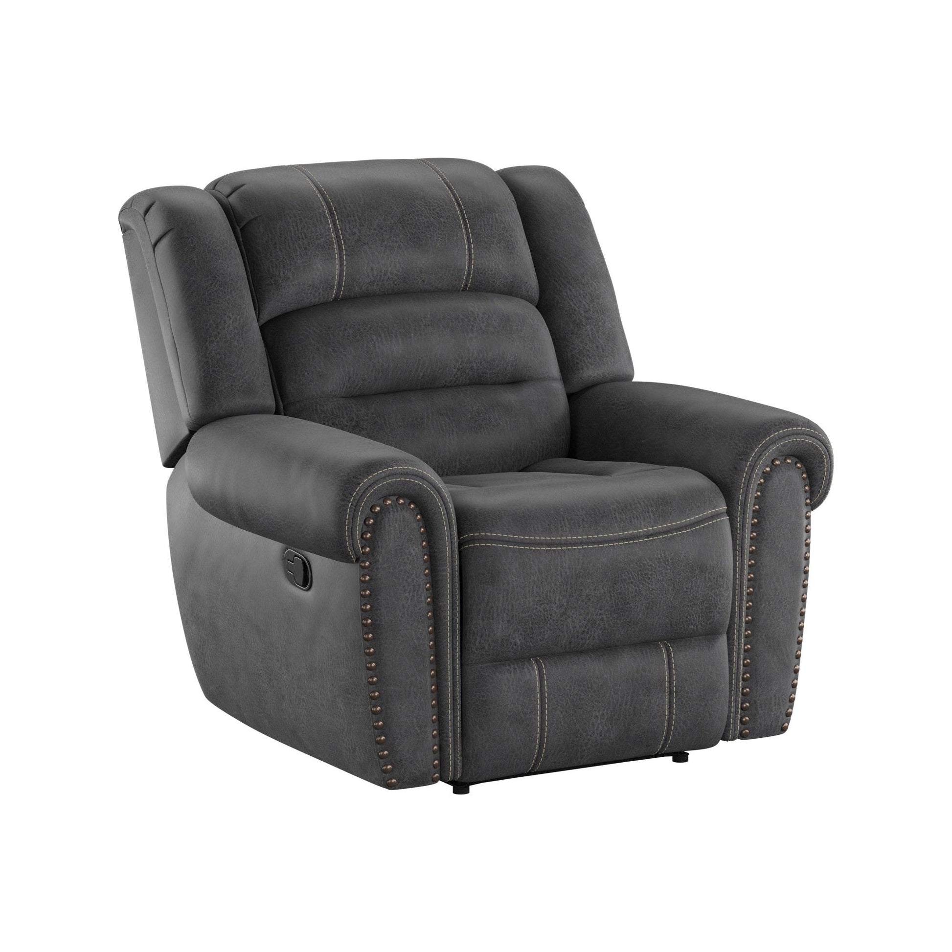 Gliding Recliner - Gray Emerald Home