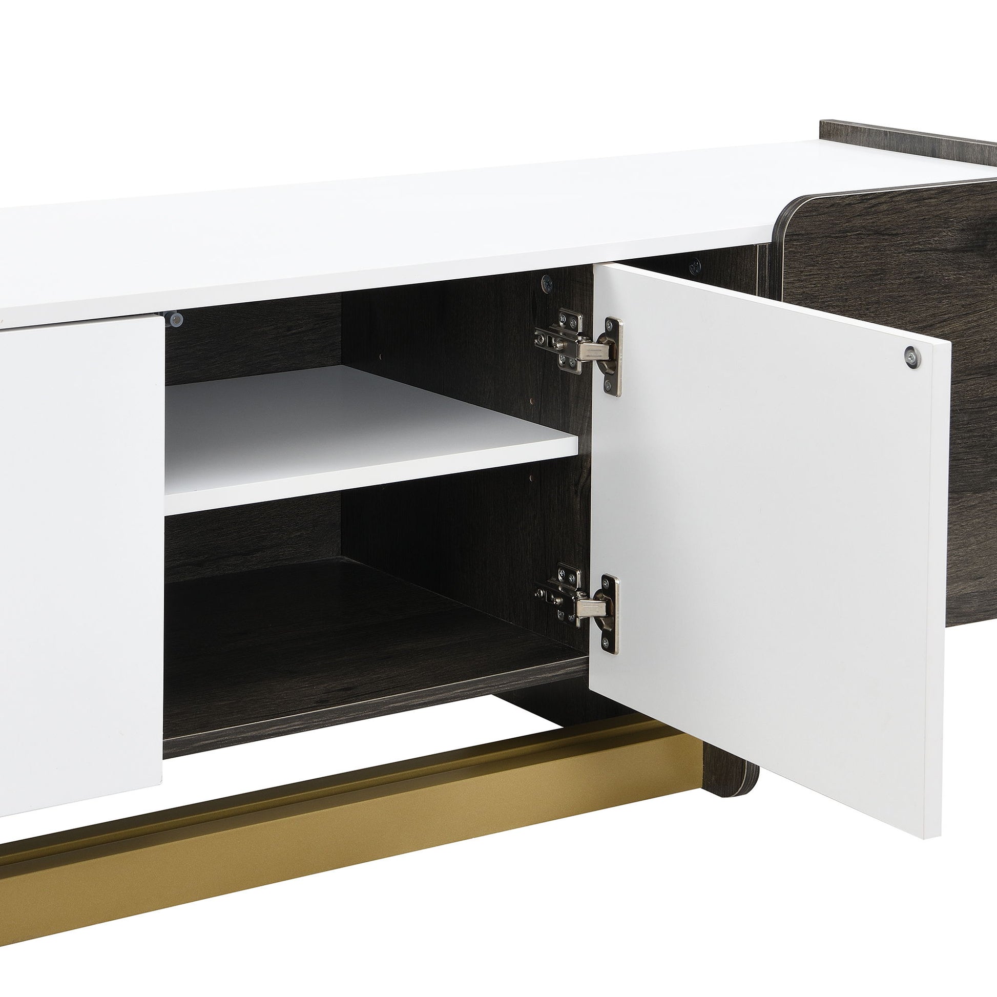 Modern TV Stand And Coffee Table (Set of 2) Hearth and Haven